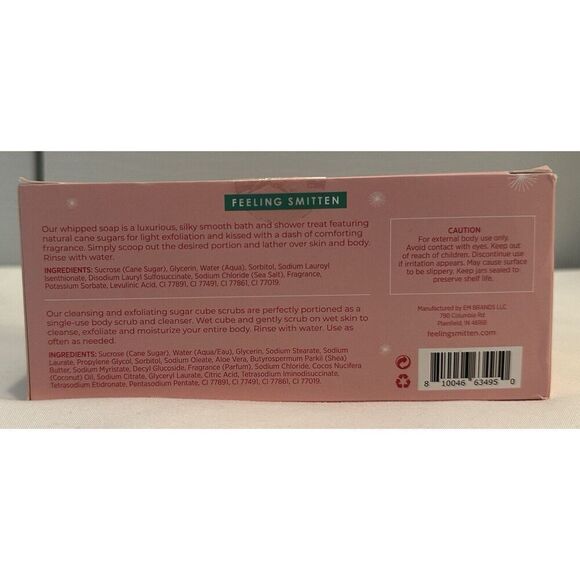 Feeling Smitten Peppermint Cleanse & Exfoliate Holiday Gift Set NEW - Picture 3 of 3